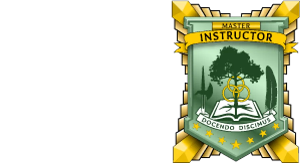 Military Intelligence Instructor Badge