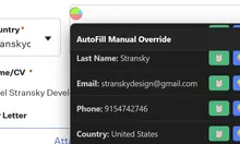 JobForm AutoFill: Developing a Custom Form Automation Browser Extension