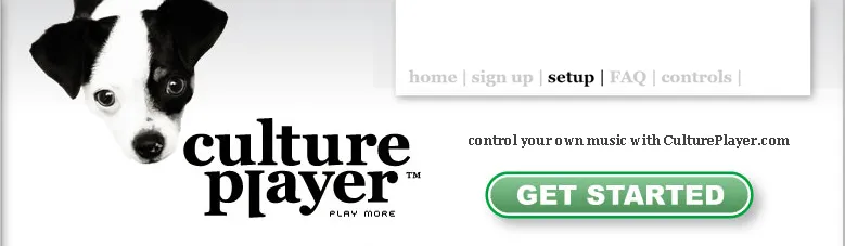 Culture Player header
