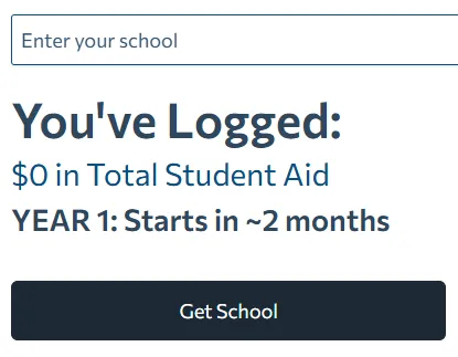 School Selection Input State